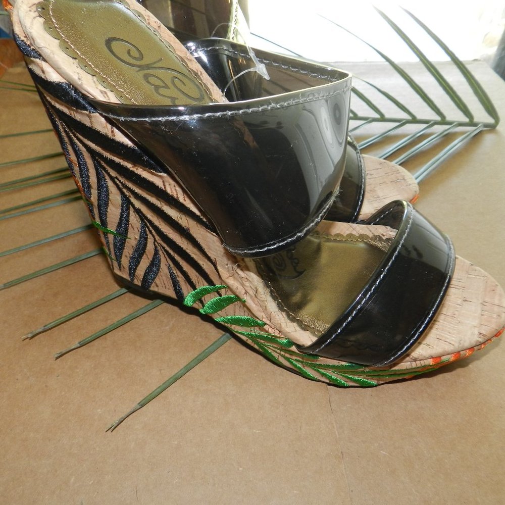 Naughty Monkey  Palmetto Platform Wedges Sandals  💥NWT!🆕FAST😮‍💨⚡🚚 - Picture 4 of 11